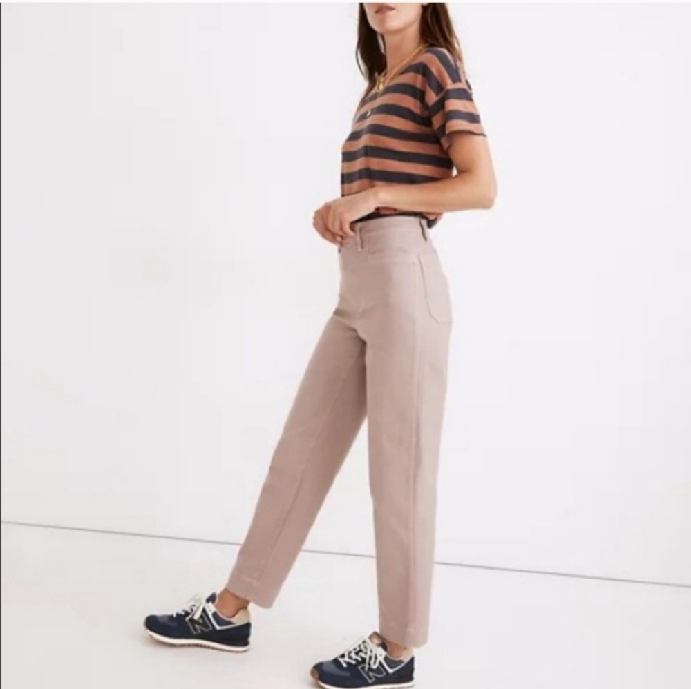 Madewell slim emmett tapered pants